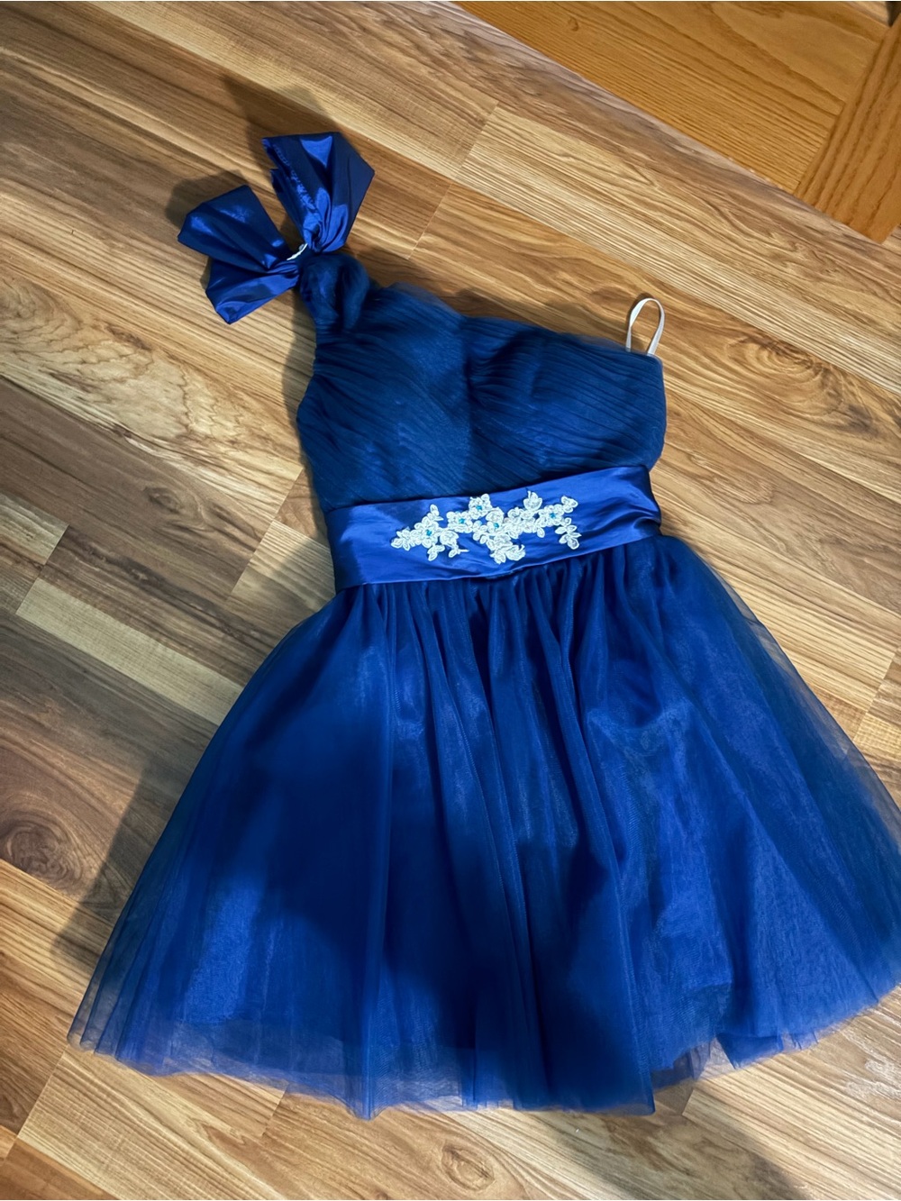 Royal blue formal dress